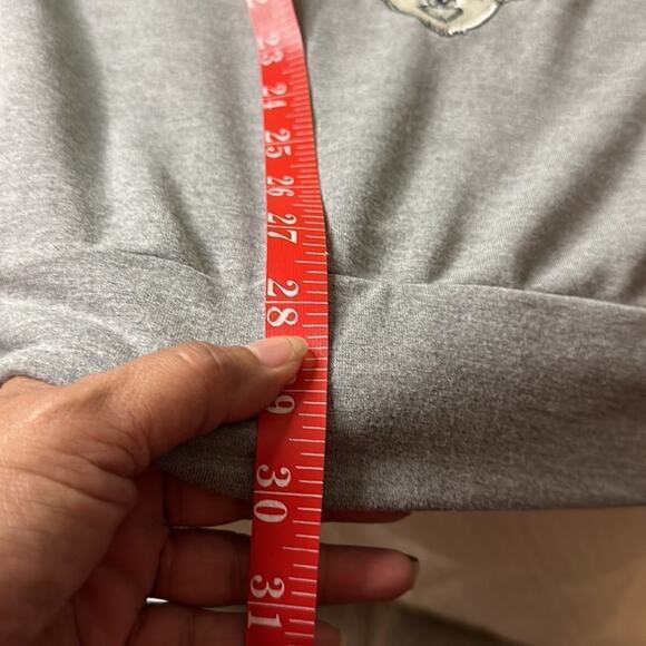 Rebel Wilson For Torrid Patch Sweatshirt Gray Size 2/2X. - Picture 11 of 16